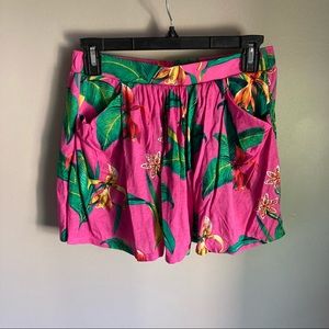 Gap Kids Size XXL 14-16 Tropical Floral Skort